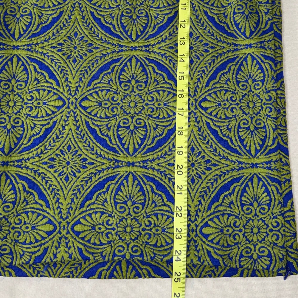 NEW Anthropologie Maeve Medallion Stretch Knit Pencil Skirt Side Zip Size Small - Picture 3 of 10